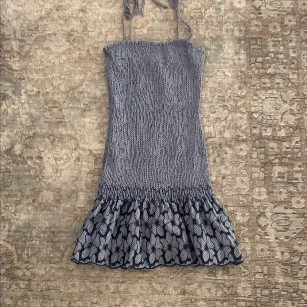 Storia Blue Mini Dress